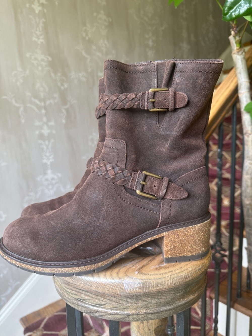 AETREX ladies brown leather boot NWOT size 8 1/2 excellent condition - Picture 14 of 14